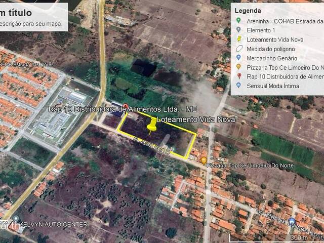 #38 - Terreno para Venda em Limoeiro do Norte - CE